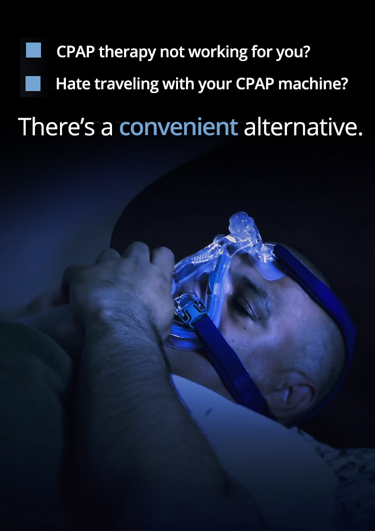 CPAP Alternative Sleep Apnea Snoring Winnipeg